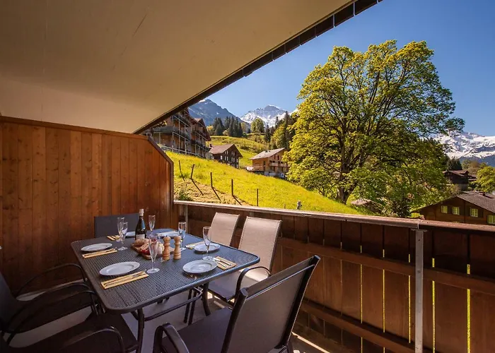 Roossi-huus 3 Apartman Wengen